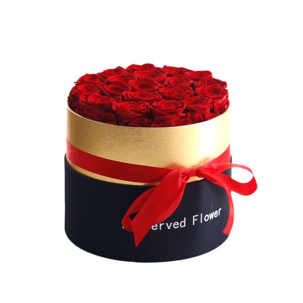 

вечный цветок ручного сохранилось розы в box real роза rosebox это прослужит год подарок для теперешнего дня святого валентина