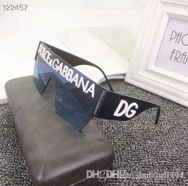 

the latest designer 4286 glasses frame female sunglasses square plate metal combination brand fashion sunglasses quality, White;black