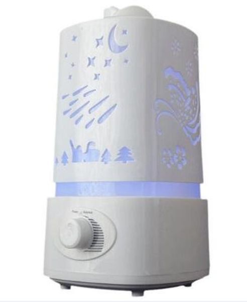 Ev Yayıcı Humidificador Mist Maker 7color LED Aroma difüzör için sıcak satış 1500ml Ultrasonik Hava Nemlendirici