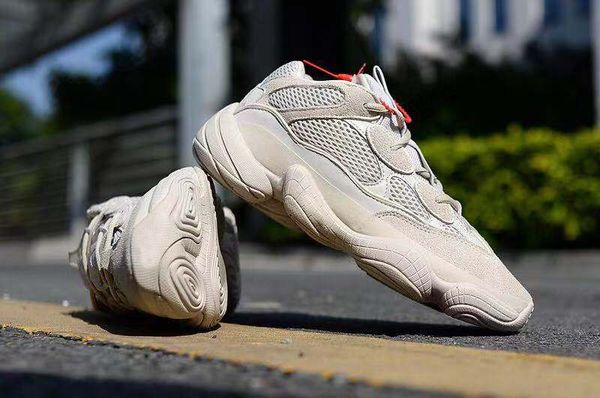 

Luxe shoes Wave Blush Desert Rat Super Moon Yellow Shoes Kanye West Mens Women Sneaker Sports Shoes size 5.5-11