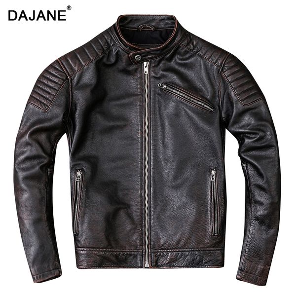 

men genuine leather genuine leather brief paragraph restoring ancient ways do old leisure state leading layer cowhide m, Black