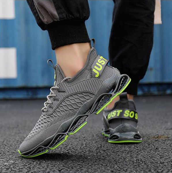 

the est blade men's designer sneakers 2019 autumn youth trend casual wild running shoes men damping non-slip mesh sport shoes 7-13