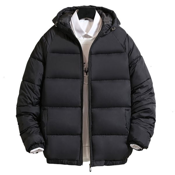 

men occasionally wear new plush coats, cloaks, zippers and overcoats in winter, Black