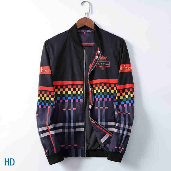 

2020 autumn designer jackets coat for mens hooded jacket fashion brand windbreaker zipper hoodies men sportwear 7 colors, Black;brown