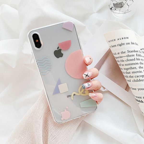 

2020 мода узорчатый личи геометрический чехол для iphone 6 6s 7 8 6s plus 7plus 8plus x xs max xr мягкий чехол для iphone x 8 крышка