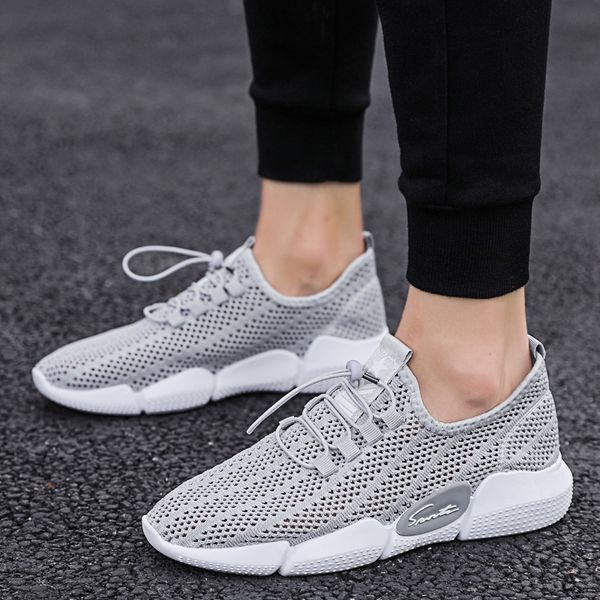

light running shoes comfortable casual men's sneaker breathable non-slip wear-resistant outdoor walking men sport shoes