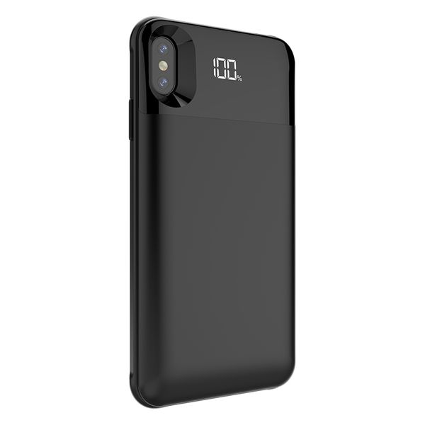 

power bank backup external battery charger case powerbank pack wireless charging case cover for iphone x xr xs max battery case