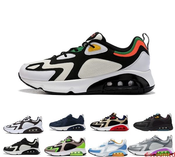 

2020 200 mens shoes mystic green bordeaux royal pulse red cushion bottoms outdoor running shoes men trainers run sneakers eur 40-45