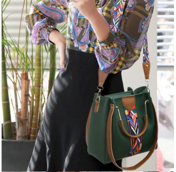 

новый 2020 набор 4 шт женщины сумки кожа pu сумки женщины мешок плеча вскользь massenger сумки мешок сцепления марка lady card holder black, Blue;pink