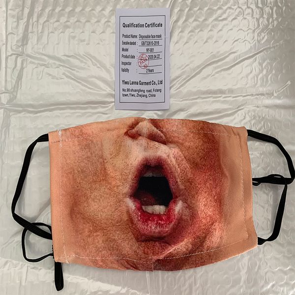 

дизайнер маски для лица mascherine многоразовых масок улыбки 3d печати маски с рм2,5 фильтром с активированным углем щитом красочной смешной
