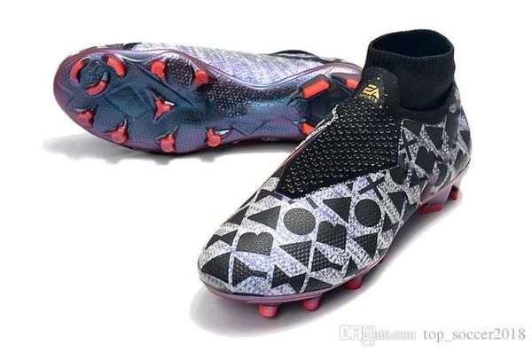 

light blue red original football boots ea sports phantom shadow elite df fg ronaldo soccer shoes white gold soccer cleats
