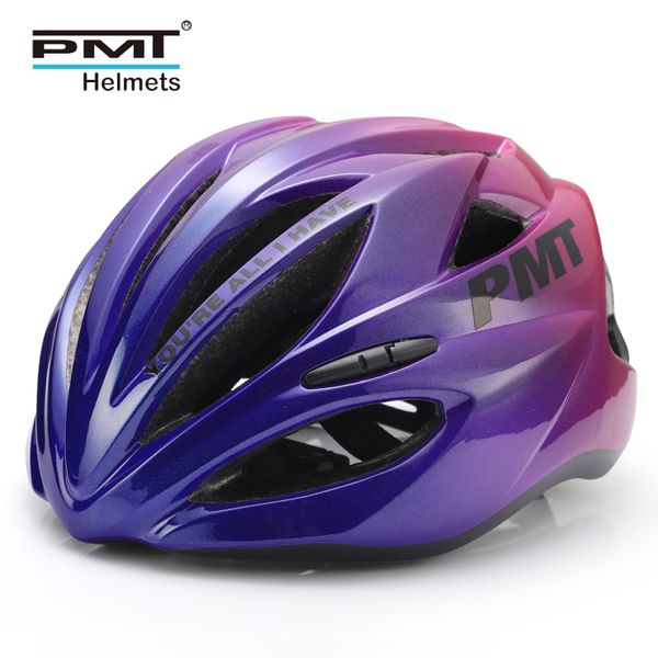 

pmt ultralight 235g road cycling helmet 2019 purple bicycle mtb mountain bike helmets for men 14 holes l 58-61cm comfortable