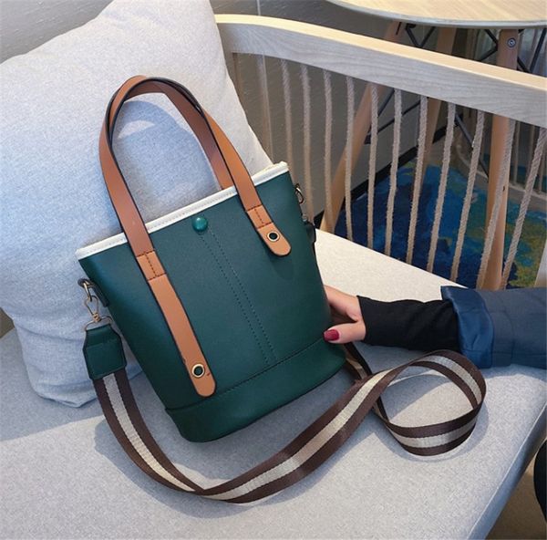 

3colors High Sense Women Bag New Cross Body Bag Retro Fashion Handbag Bucket Bags PH-CFY20062352