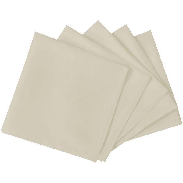

dinner napkins 25 pcs cream 50x50 cm garden sets