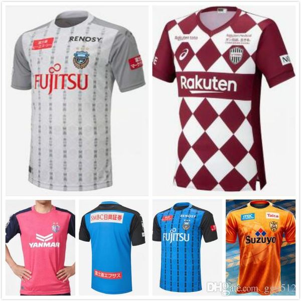 

2020 2021 vissel soccer jerseys 20 21 cerezo osaka kawasaki frontale a.iniesta david villa podolski shimizu s-pulse football shirt, Black;yellow