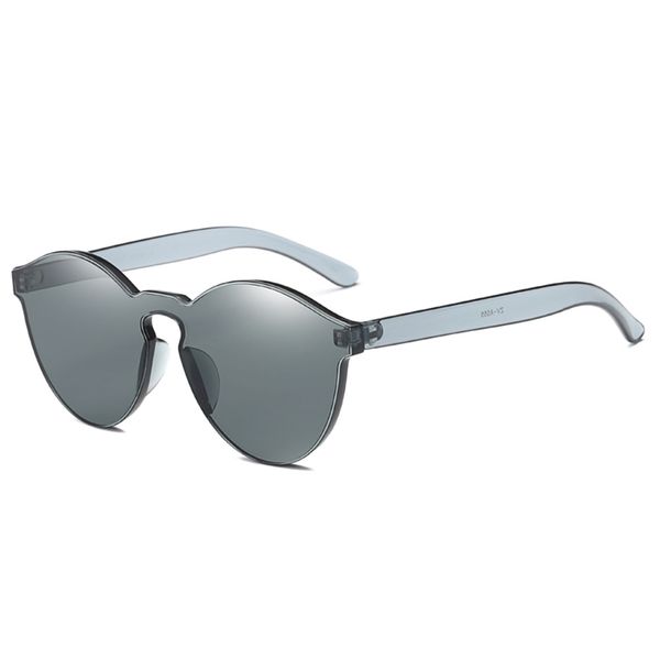 

fashion women rimless frame transparent glasses shades sun glasses uv400 goggles