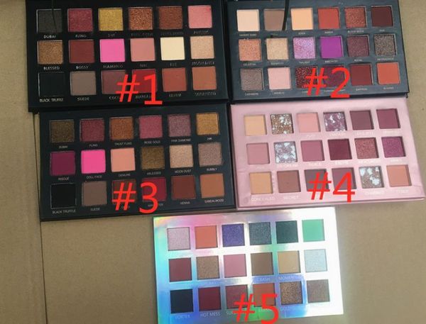 Freies Verschiffen Epacket Neue Make-up Augen Beste Qualität Schimmer Matte Lidschatten-Palette 18 Farben Lidschatten! 5 verschiedene Farben