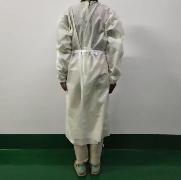 

in stock one time disposable waterproof oil-resistant protective coverall for spary painting decorating clothes overall suit body covers