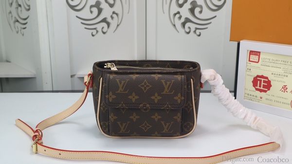

high-1quality 2019 fashion single shoulder bags, men s and women s handbags, luggage, backpacks, leather. m51166 17..13..9cm . 897465