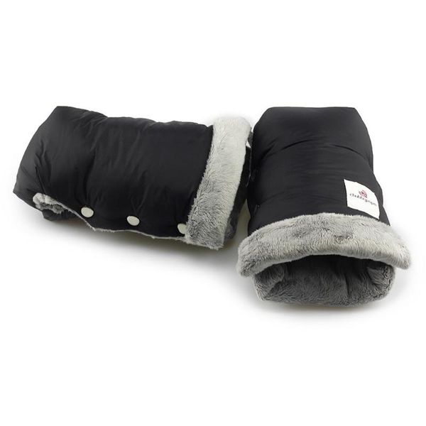 

2pcs waterproof pram accessory stroller mitten winter warm gloves hand muff