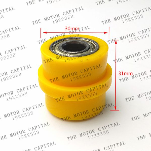 

7 color chain roller tensioner pulley wheel guide for yzf rmz klx crf 80 250 150 250 450 motorcycle pit dirt bike