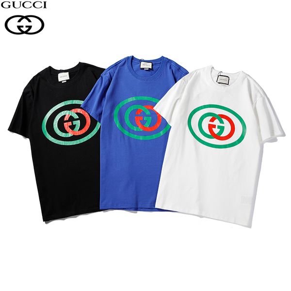 

luxury mens designer t shirt with printing pattern summer brand fashion t shirts for men short-sleeve tees clothing s-2xl, White;black