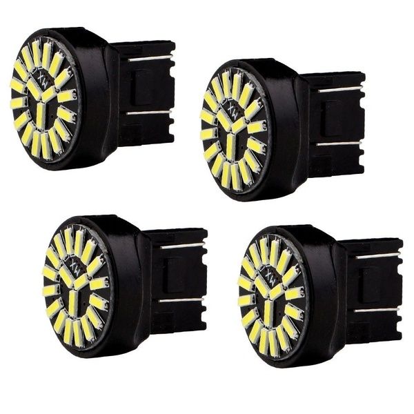 

4x t20 7443 w21/5w 4014 19smd canbus no error led car turn signal parking bulb