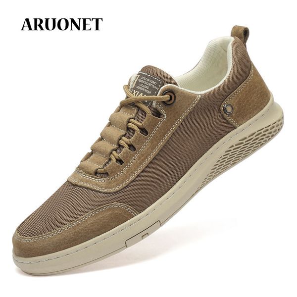 

aruonet fashion hard-wearing men shoe lightweight shoes men classic mens casual shoes zapatillas deportivas hombre, Black