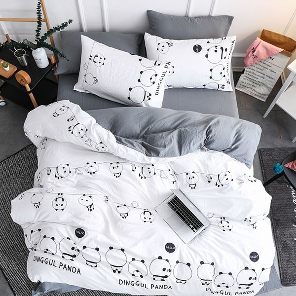 panda cot bedding
