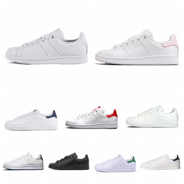 

sell 2019 new originals stan smith shoes women men sneakers casual leather superstars skateboard punching white girls blue shoes