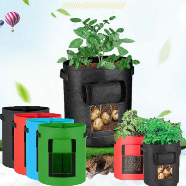 

pocket planter outdoor vertical garden wall planting hanging bag for pot