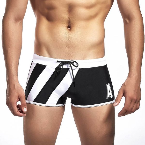 

2019 newly men beach shorts letter print low waist swimming trunks for summer m-2xl