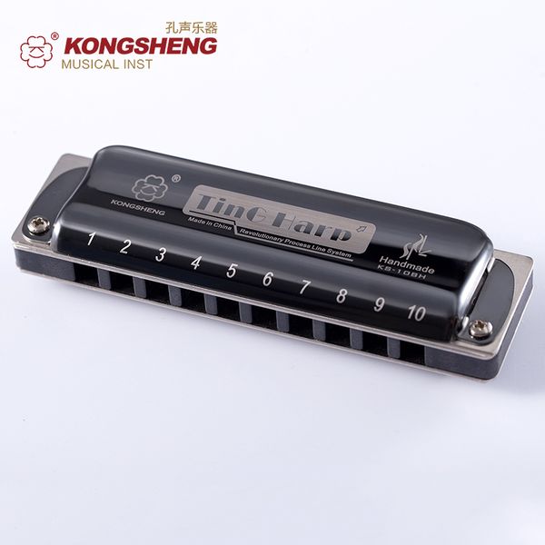 

kongsheng высокого качество гармоника 10 отверстий диатонической blues harp professional гармоника основные из c / d / e / f / ga / bb ks-10