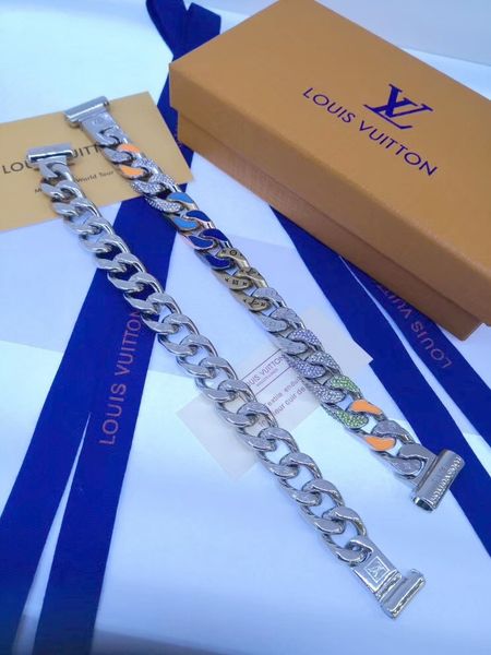 

fashion new arrive men lady 316l titanium steel engrave four leaf flower colored 18k plated gold thick chain links bracelets, Black