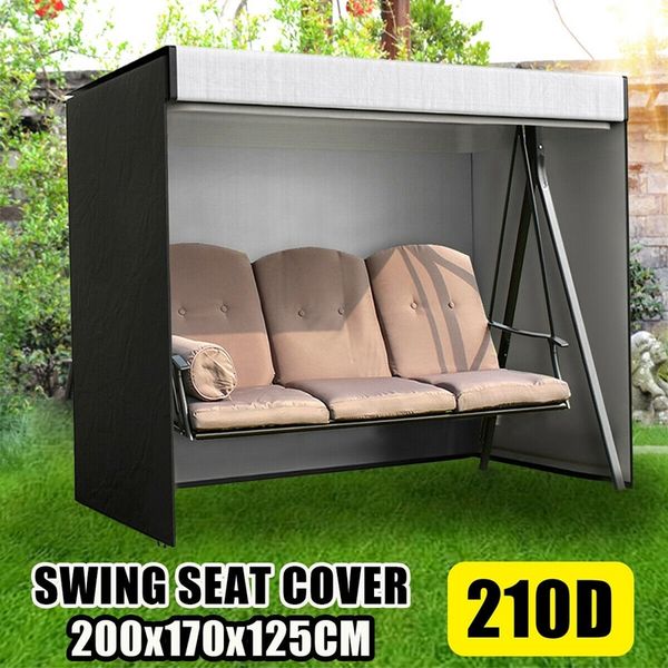 

сад откидная крышка 3-seater качели гамак обложка открытый сад патио protector sun shade водонепроницаемая крышка стула другие бытовые clean