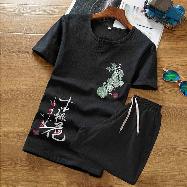 

mens 2020 luxury designer clothes men t-shirt slim short-sleeved solid color casual shorts -5xl men's printing clothing 2 piece, Gray