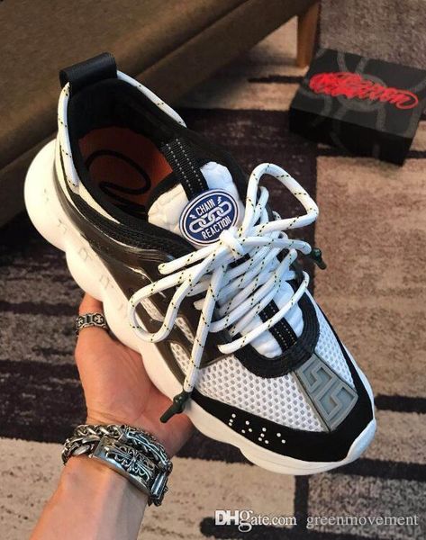 

Chain reaction luxury de igner hoe men women 2019 new fa hion di trict medu a lux chau ure de homme femme