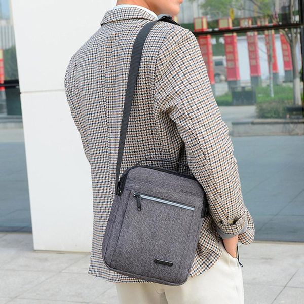

bag designers men business handbag men big men's bag single shoulder business man gray 2020 #3