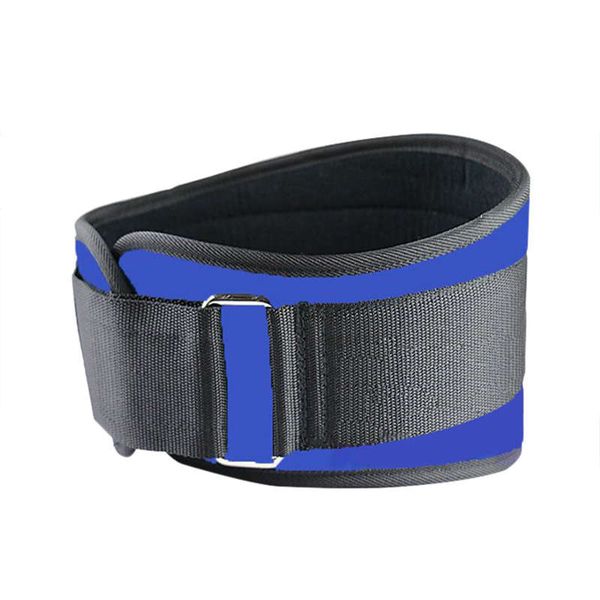 

men blue deep squat waist supporter fitness belt weightlifting belt bodybuilding sports training fencing weightlifting l, Black;gray