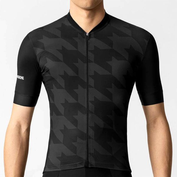 

la passione bike jersey bicycle shirt cycling jersey cycling clothes ropa ciclismo maillot short sleeve with non-slip, Black;blue