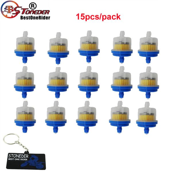 

stoneder plastic fuel filter for pit dirt bike atv quad motorcycle go kart buggy snowmobile