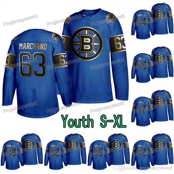 

Youth Boston Bruins Brad Marchand Father's Day Black Golden Royal Jersey David Krejci Torey Krug Matt Grzelcyk Sean Kuraly Noel Acciari