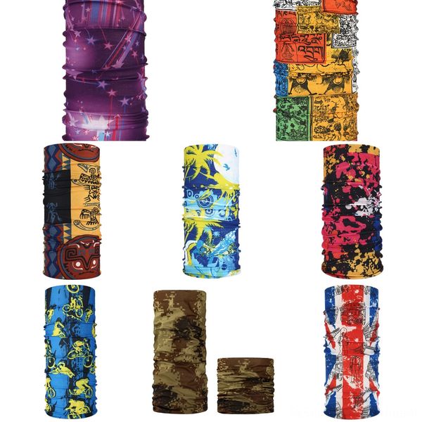 

dy8lg skull face mask scarf cool ski mask balaclava masks cycling warmer scarf face head halloween headband neck mask summer, Black