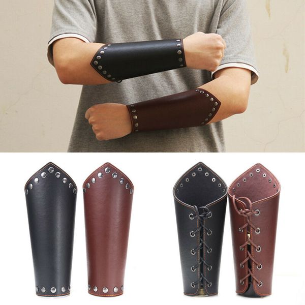 

1 Piece Fitness Gym Sport Wrist Wrap Bandage Hand Support Wristband Leather Arm Leather Armor Studs Wristband Bracer Support
