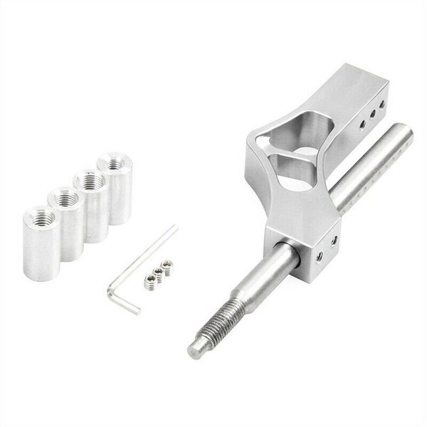 

car adjustable height lever gear knob shifter extender extension rod red replace