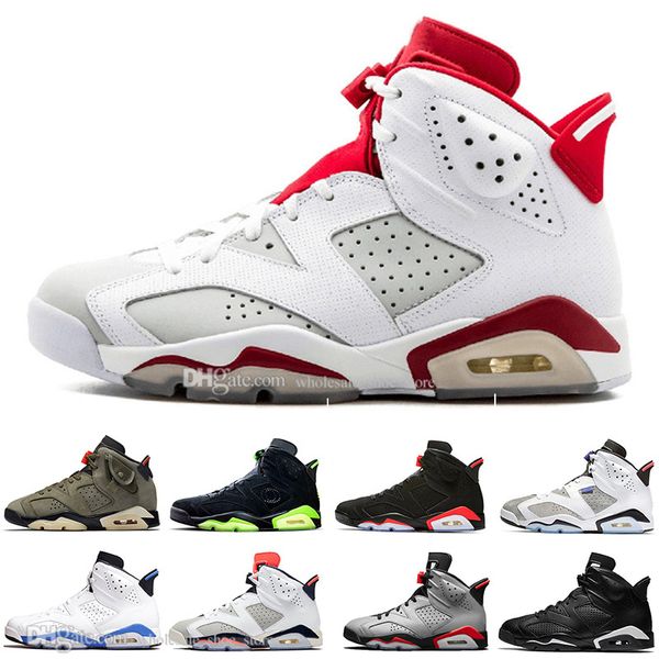 

travis scotts psg 6 6s mens basketball shoes cactus jack black infrared bred 2019 black cat olympic cny men sports designer sneakers