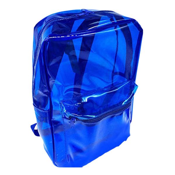 

новые женщины clear рюкзак пвх прозрачный водонепроницаемый студент сумка для путешествий вскользь мешки плеча wsh99