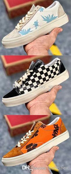 

style 36 lx 2019 designer mens womens brown white red black low classical canvas snearkers leather casual skateboarding shoes