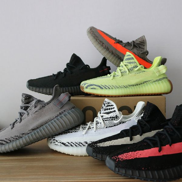 

us13 designer shoes earth desert sage cinder reflective kanye west trainers marsh static yecheil yeshaya clay zebra men running sneakers
