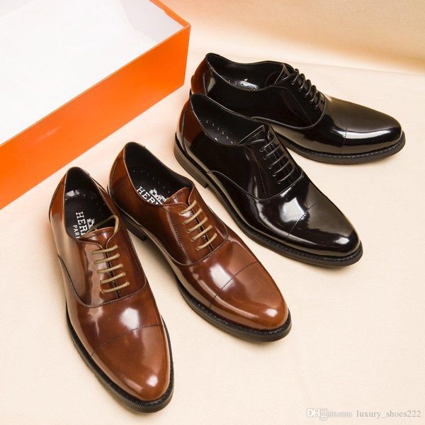 

2020 fashion anselme derby designer handmade leather shoes designer leather material comfortable formal comfortable fashion2